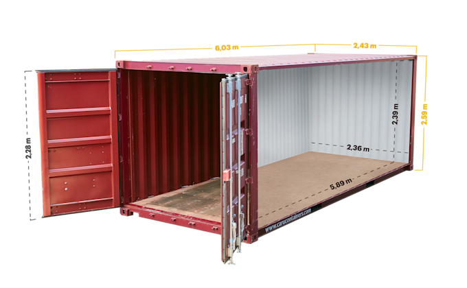Container 20 Pieds 1er Voyage Dry – Stockage Sécurisé & Transport Polyvalent