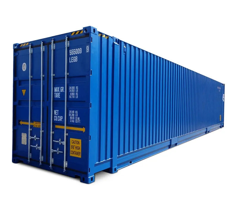 Container 45 Pieds High Cube Pallet Wide – Transport Maximisé pour Euro Palettes