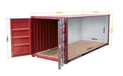Container 20 Pieds 1er Voyage Dry – Stockage Sécurisé & Transport Polyvalent