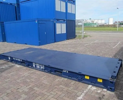 Container Flat 20 Pieds Neuf – Idéal pour le Transport de Marchandises Lourdes et Encombrantes
